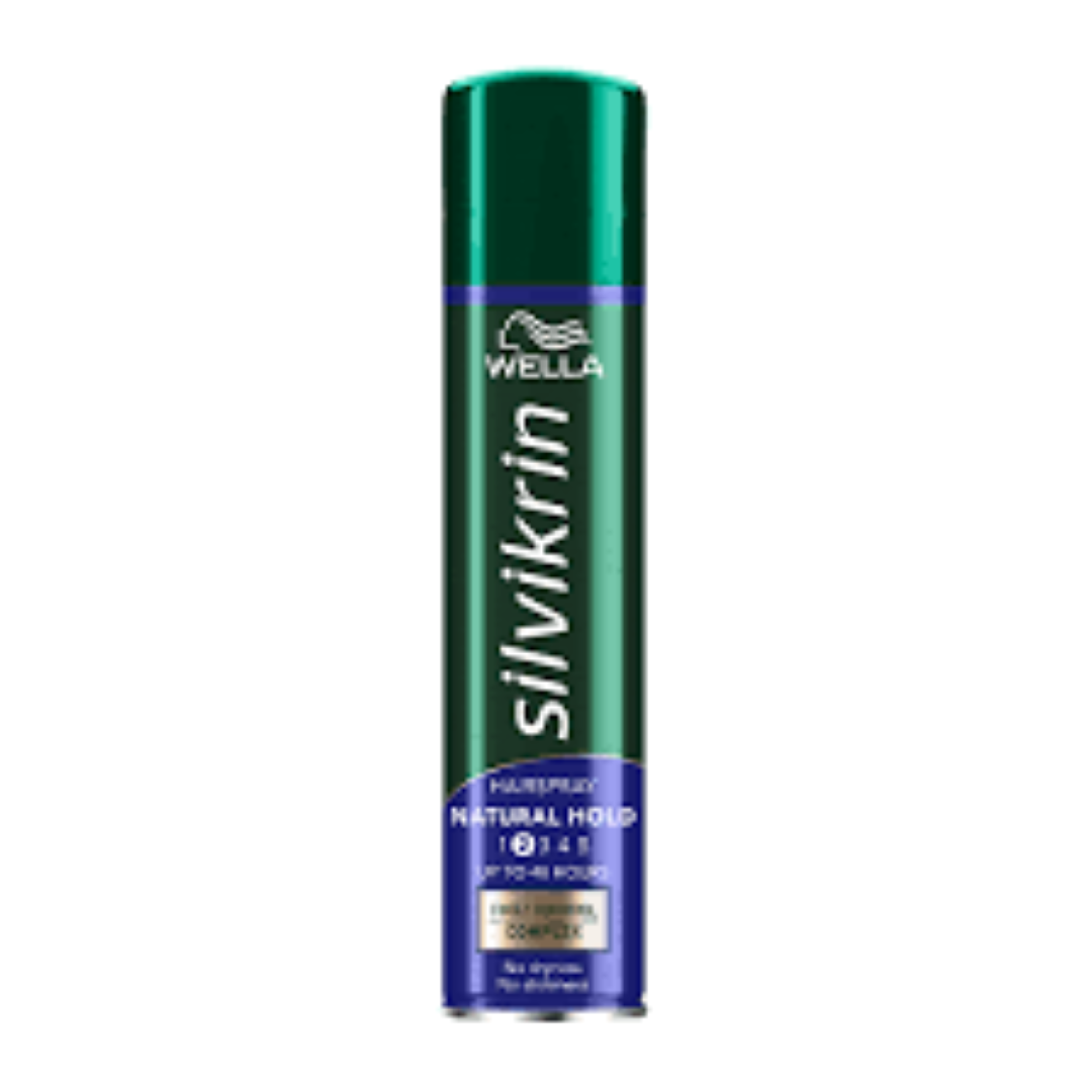 SILVIKRIN HAIRSPRAY NATURAL HOLD 250ML